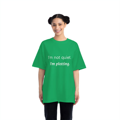 "I'm not quiet. I'm plotting." Men's Short Sleeve Tee Introvert T-Shirt