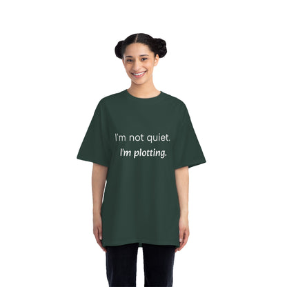 "I'm not quiet. I'm plotting." Men's Short Sleeve Tee Introvert T-Shirt