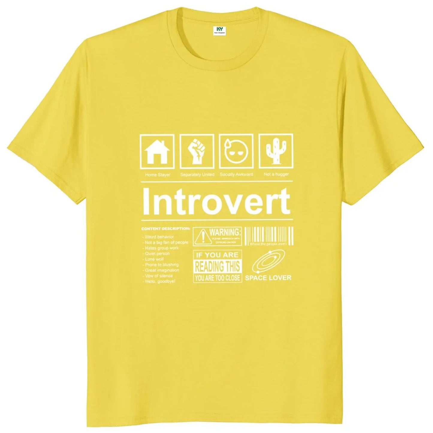 Funny Introvert Logo Men's T-Shirt